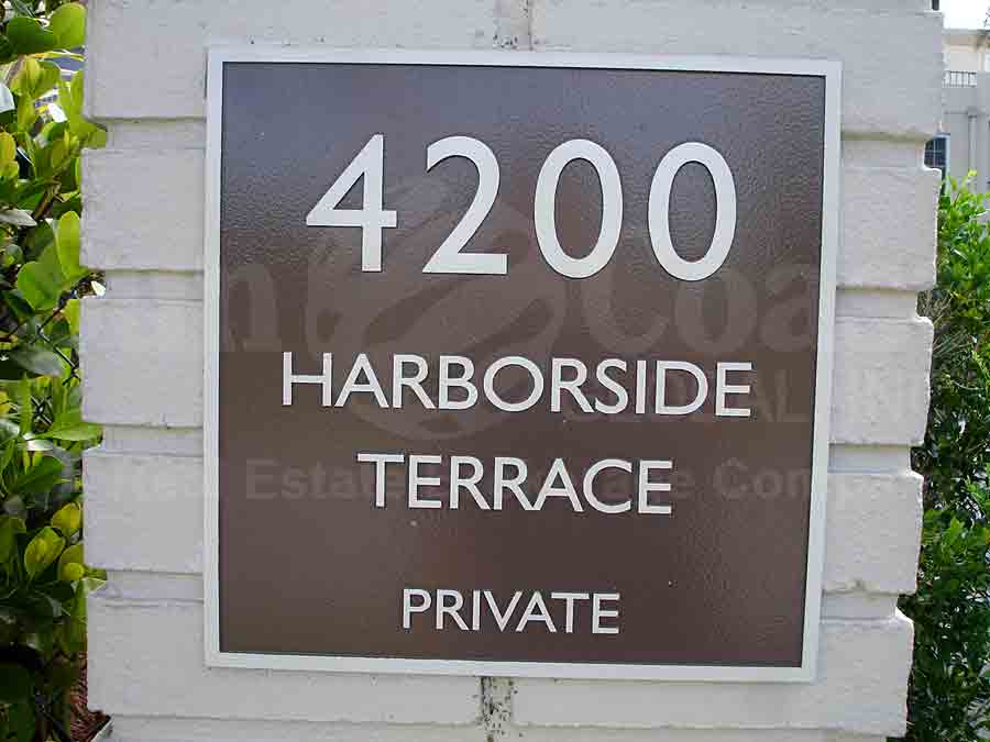 Harborside Terrace Signage